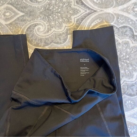 Girlfriend Collective Black Compressive High-Rise Legging - Picture 5 of 6